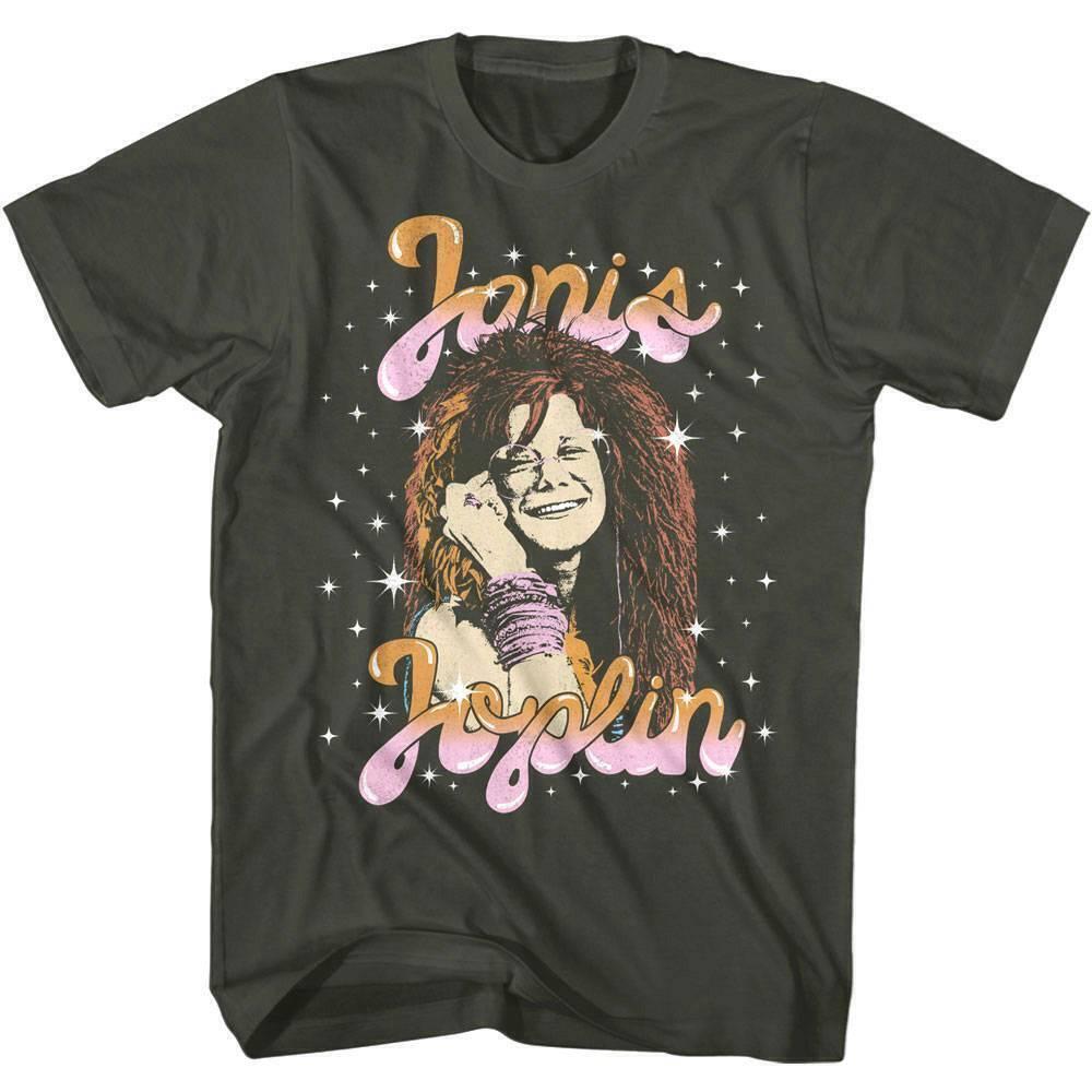 Janis Joplin Sparkles Live In Concert Retro Music Fan Unisex T-Shirt